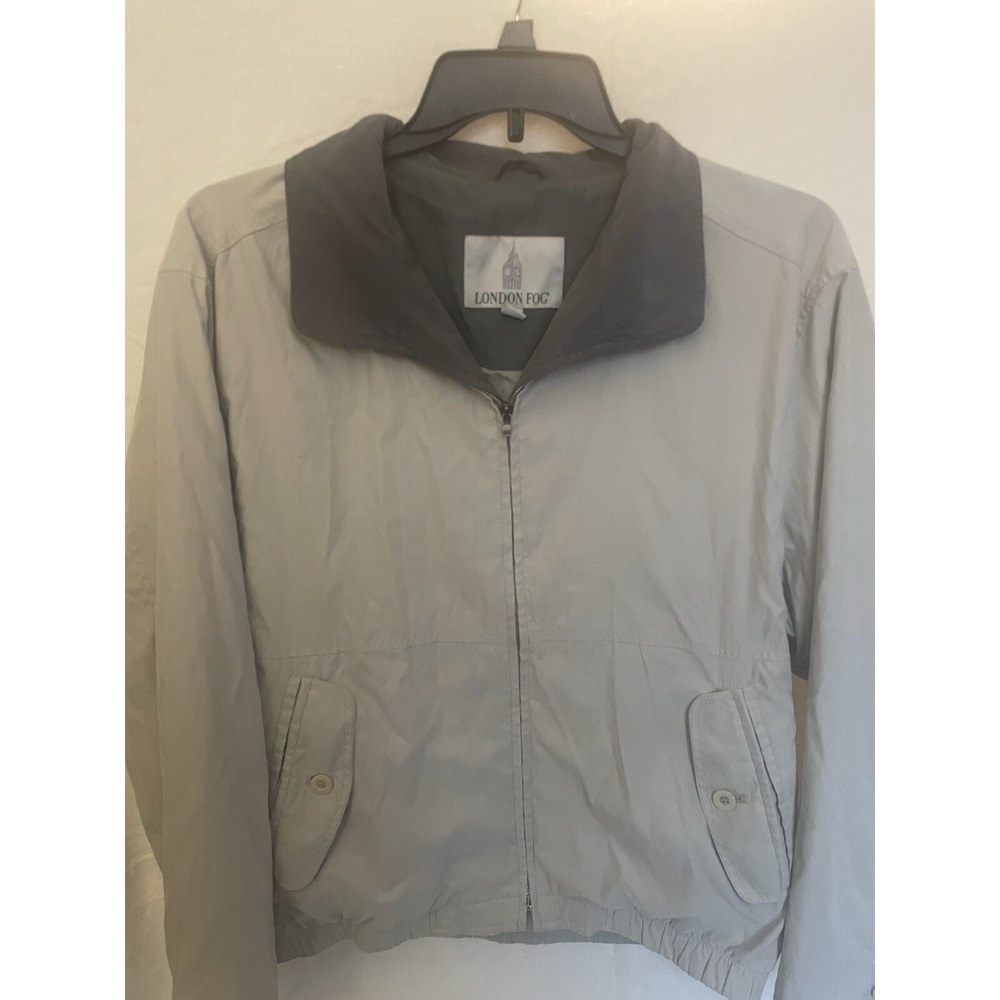 London Fog Men's Large Vintage Khaki Jacket‎